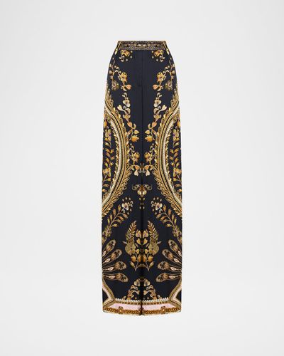Camilla Taurus Rising Wide-Leg Pants
