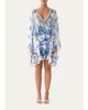 Camilla The Porcelain Raglan Sleeve Mini Dress - 2