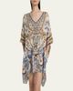 Camilla The Pottery Parlour Short Kaftan Coverup - 4