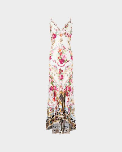 Camilla Torero Libertine Bias-Cut Silk Slip Dress