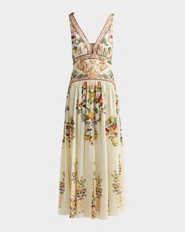 Camilla Va Va Vintage Floral Maxi Dress