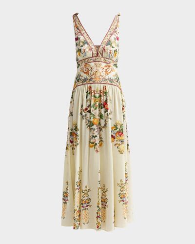 Camilla Va Va Vintage Floral Maxi Dress