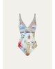 Camilla Verses in Vintage High Triangle One-Piece Swimsuit - 1