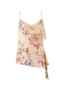 Camilla Women's Adorned In Aranjuez Asymmetric Draped Top
