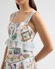 Camilla Women's Art For The Artisans Frill Crop Top - 5