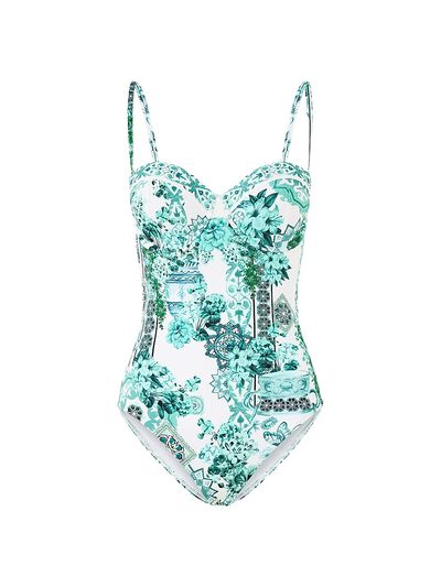 Camilla Women's Balearic Bebé Embellished Underwire One-Piece Swimsuit