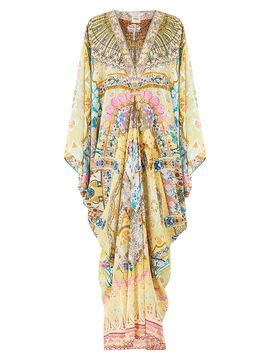 Camilla Women's Barcelona Babe Silk Long Caftan