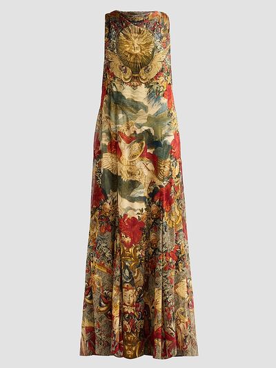 Camilla Women's Camilla x The Met Meet Me at the Met Silk Gown