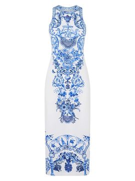 Camilla Women's Ceramic Panoramic Jersey Tank Dress