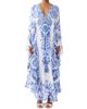 Camilla Women's Ceramic Panoramic Silk Long Caftan - 3