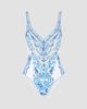 Camilla Women's Ceramic Panoramic V-Neck One-Piece Swimsuit - 1