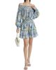 Camilla Women's De Nada Granada Embellished Silk Off-The-Shoulder Minidress - 2