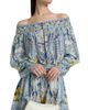 Camilla Women's De Nada Granada Embellished Silk Off-The-Shoulder Minidress - 6