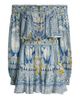 Camilla Women's De Nada Granada Embellished Silk Off-The-Shoulder Minidress - 8