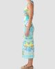 Camilla Women's Dial Up The Tiles Print Jersey Halter Midi Dress - 3