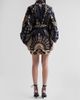 Camilla Women's Embellished Voluminous-Sleeve Mini Shirtdress - 3