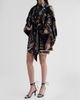 Camilla Women's Embellished Voluminous-Sleeve Mini Shirtdress - 4