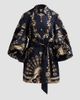 Camilla Women's Embellished Voluminous-Sleeve Mini Shirtdress - 6