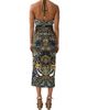 Camilla Women's Feline Fol Cut Out Jersey Halter Dress - 3
