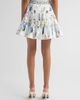 Camilla Women's Floral Cotton Bubble Mini Skirt - 3