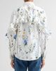 Camilla Women's Floral Cotton Frill Shirt - 3