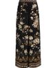 Camilla Women's Floral Silk Straight-Leg Relaxed-Fit Trousers - 8