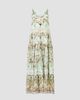 Camilla Women's Floral Silk Trapeze Tiered Dress - 7