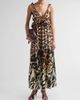 Camilla Women's Frill Silk Printed Dress - 2