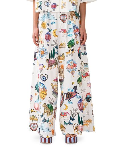 Camilla Women's Kapadokya Kitsch Tuck Front Pants