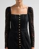 Camilla Women's Lace Bonded Square Neck Midi Dress - 5