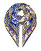 Camilla Women's Large Embellished Printed Silk Square Scarf - 2