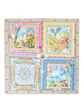 Camilla Women's Large Embellished Silk Square Scarf