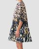 Camilla Women's Leotigra Land Puff Sleeve Mini Shirtdress - 4