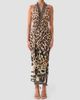 Camilla Women's Leotigra Printed Side Twist Jersey Maxi Dress - 3