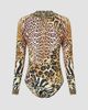 Camilla Women's Leotigra Printed Zip-Front Rashguard Swimsuit - 3