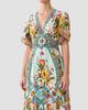 Camilla Women's Magic Of The Mercado Print Silk Maxi Dress - 5