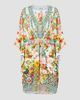 Camilla Women's Magic Of The Mercado Ring-Front Short Caftan - 1