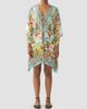 Camilla Women's Magic Of The Mercado Ring-Front Short Caftan - 2