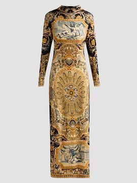 Camilla Women's Museum Memoir Back Cut Out Jersey Dress