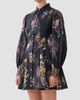 Camilla Women's Night Garden Stretch-Cotton Shirtdress - 5