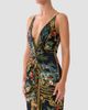 Camilla Women's Palace Zoology Print Strappy Twist Maxi Dress - 6