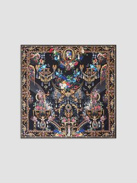 Camilla Women's Patterned Silk Twill Scarf