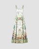 Camilla Women's Printed A-Line Tea-Length Dress - 1