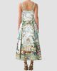 Camilla Women's Printed A-Line Tea-Length Dress - 5