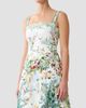 Camilla Women's Printed A-Line Tea-Length Dress - 6