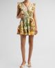 Camilla Women's Printed Cotton Tiered Mini Dress - 2