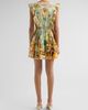 Camilla Women's Printed Cotton Tiered Mini Dress - 3