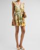 Camilla Women's Printed Cotton Tiered Mini Dress - 4