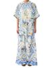 Camilla Women's Printed Linen Wide-Leg Trousers - 1