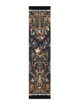 Camilla Women's Printed Tassel-Trim Silk Scarf